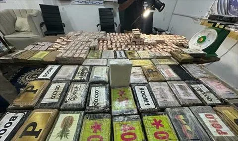 ضبط مركبة محمّلة بكميات ضخمة من “الكوكايين” في سبها ضبط مركبة محمّلة بكميات ضخمة من “الكوكايين” في سبها