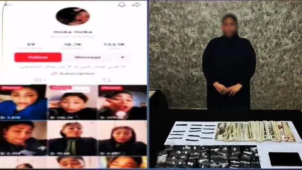 ضبط “مُحتوى” في الجيزة لنشرها مقاطع فيديو تحتوي على ألفاظ غير لائقة.