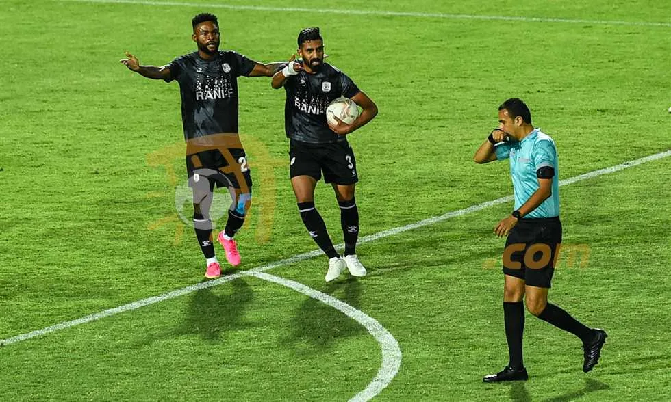 طارق مجدي officiates the match between Modern Sport and Al Ahly طارق مجدي officiates the match between Modern Sport and Al Ahly