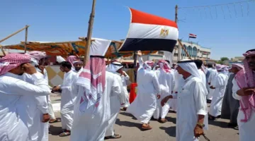 طوابير في لجان انتخابات مجلس الشيوخ بجنوب سيناء مع رفع أعلام مصر