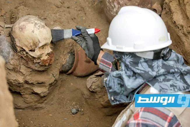 عمال الحفر يكتشفون مومياء عمرها أكثر من ألف عام في بيرو