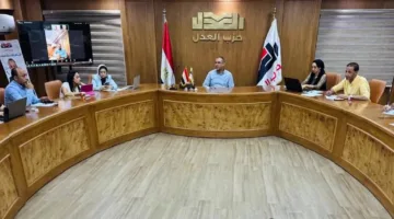 غرفة عمليات حزب العدل تراقب تصويت المصريين في الخارج خلال انتخابات مجلس الشيوخ 2025