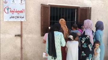 فحص 1296 شخصًا خلال القافلة الطبية لمبادرة حياة كريمة في سمالوط