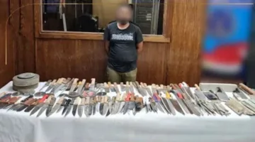 في وسط القاهرة.. ضبط ورشة غير قانونية لصناعة الأسلحة البيضاء بدون ترخيص