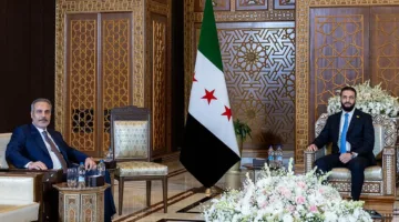 فيدان من دمشق: تركيا وسوريا تسعيان لتعزيز التعاون بينهما
