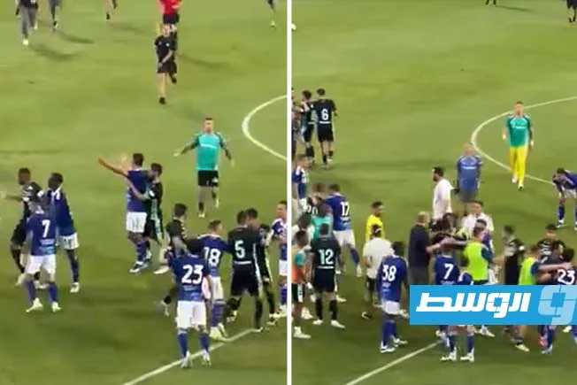 (فيديو) ضربات وصفعات وعراك شديد في المواجهة الودية بين كومو وريال بيتيس