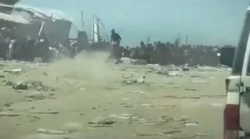 فيديو | فريق دولي يسجل لحظة إطلاق النار على طالبي المساعدات في غزة
