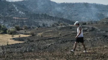 قتل شخص واحد وجرح تسعة آخرون في أكبر حريق صيفي بجنوب فرنسا.