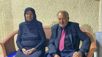 «قصتنا بدأت».. زوجان سبعينيان يخلدان حبهما بزفاف مؤثر في دار مسنين مصرية