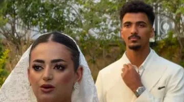 لاعب الزمالك حسام عبد المجيد يُحتفل بزواجه.