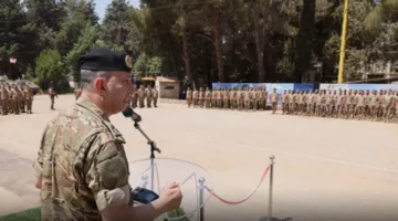 لبنان… قائد الجيش يزور المراكز الجديدة على الحدود الجنوبية