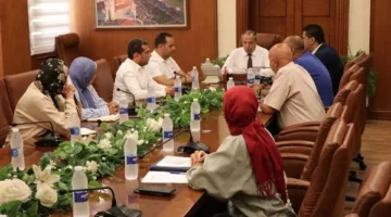 لجنة مركزية تراقب تقدم مشروع استاد بورسعيد وتعلن عن اكتمال معظم الأعمال الإنشائية.