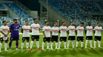لحظة ممتعة لمحمد صبحي خلال مباراة الزمالك وسيراميكا
