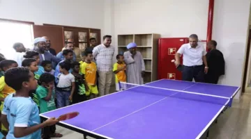 محافظ أسوان يزور مشروع مركز شباب النصراب في إدفو (صور)