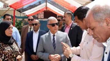 محافظ الإسماعيلية يراقب سير انتخابات مجلس الشيوخ في يومها الثاني