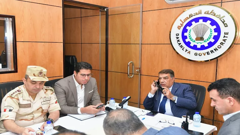 محافظ الدقهلية يتابع اليوم الثاني لانتخابات الشيوخ عبر الشبكة الوطنية