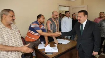 محافظ المنوفية يراقب العملية الانتخابية في شبين الكوم وبركة السبع