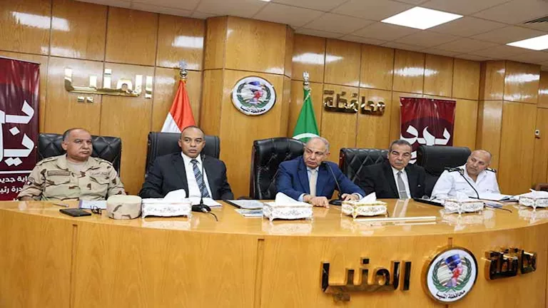 محافظ المنيا: استكمال كافة الاستعدادات لإجراء الانتخابات بشكل يليق بمستوى الدول