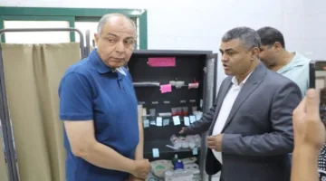 محافظ المنيا يزور المنشآت الصحية في مطاي ويعلن عن اقتراب الانتهاء من المستشفى الجديد