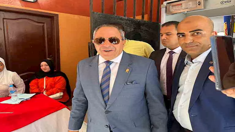 محافظ بورسعيد خلال زيارته لجان الشيوخ: “كونوا دائمًا على قدر المسؤولية” (صور)