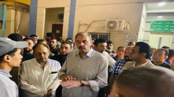 محافظ سوهاج يأمر بتقديم الرعاية الصحية لمصابي حريق مطعم “ميدان الشبان”