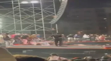 محمد رمضان يوقف حفله في بورتو مارينا بعد وفاة شخص