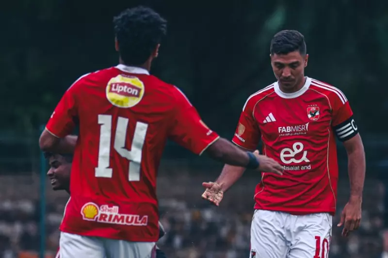 محمد شريف يتألق مع الأهلي بتسجيل 4 أهداف في 3 مباريات ودية.