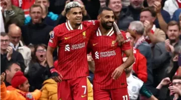 محمد صلاح يودع دياز بكلمات مؤثرة ويستمر في تسجيل الأرقام القياسية في الدوري الإنجليزي