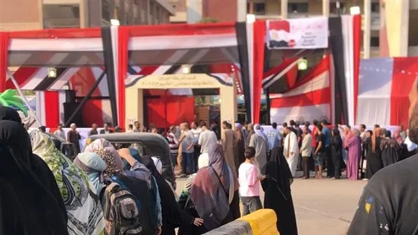 مروحة تسقط على رئيسة اللجنة أثناء التصويت ونقلها إلى المستشفى في المنوفية