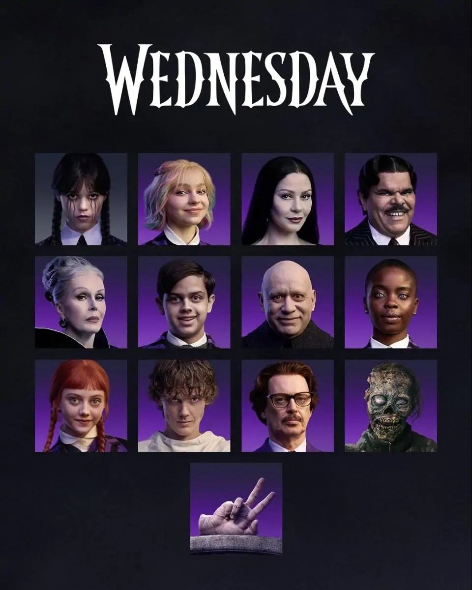 مسلسل Wednesday الموسم الثاني