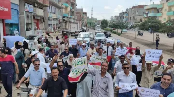 مظاهرة كبيرة في أولاد صقر تأييدًا لانتخابات الشيوخ في الشرقية (صور)