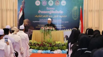 مفتي الجمهورية: الطلاب الوافدون من الأزهر هم عنصر أساسي في قوة مصر الثقافية الناعمة.