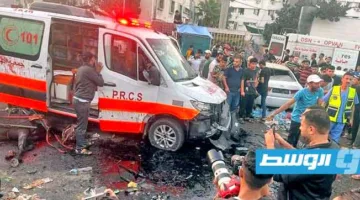 مقتل موظف من «الهلال الأحمر» إثر قصف الاحتلال لمقر الجمعية في خان يونس (فيديو)