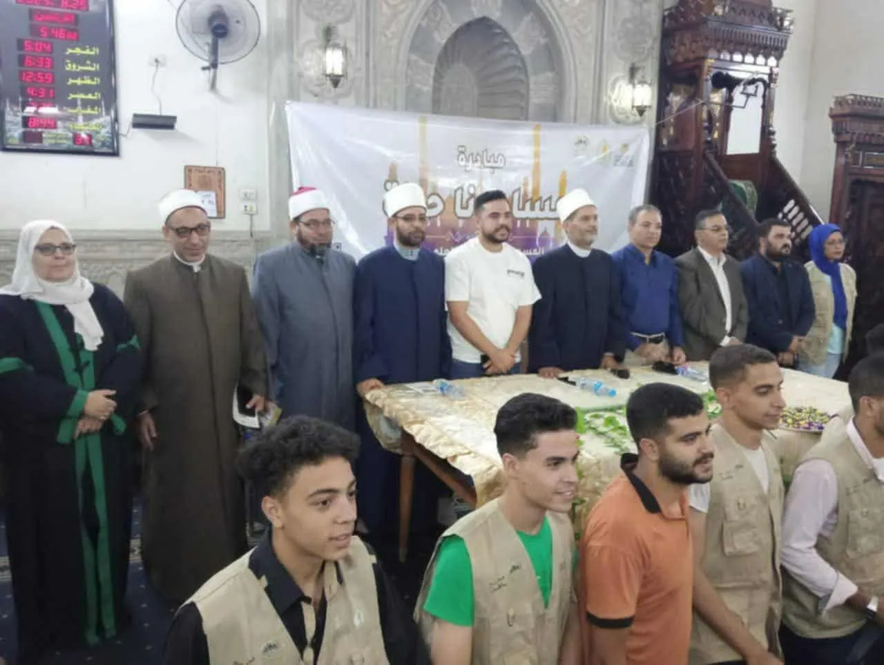 إطلاق مشروع “مساجدنا حياة” من مسجد الفولي في المنيا لتصحيح المفاهيم. إطلاق مشروع “مساجدنا حياة” من مسجد الفولي في المنيا لتصحيح المفاهيم.