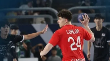 منتخب الشباب لكرة اليد يحقق فوزًا ساحقًا على كوريا الجنوبية 46-27 في بداية المونديال