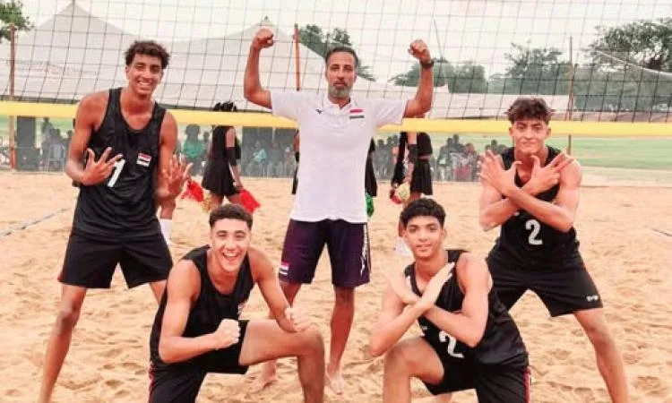 منتخب الناشئين للكرة الطائرة يتأهل إلى دور الثمانية في بطولة إفريقيا بعد عرض رائع منتخب الناشئين للكرة الطائرة يتأهل إلى دور الثمانية في بطولة إفريقيا بعد عرض رائع