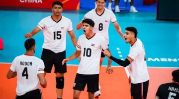 منتخب شباب مصر يحقق انتصارًا على تايلاند في بطولة العالم للكرة الطائرة في الصين