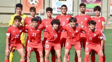 منتخب لبنان للناشئين ضمن المجموعة الرابعة في تصفيات كأس آسيا