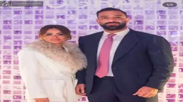 ميدو يشارك 4 صور مع زوجته في حدث منحدث.