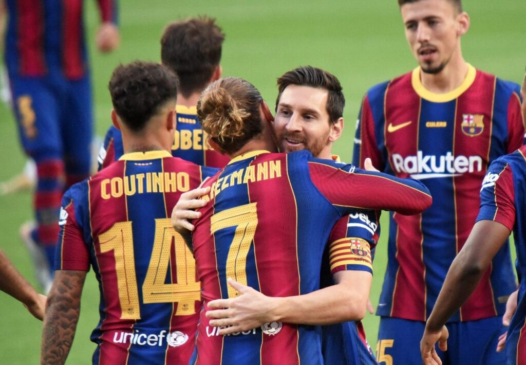 ميسي وجريزمان - برشلونة - المصدر (getty images)