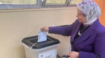 نائب وزير الكهرباء يشارك في التصويت لانتخابات مجلس الشيوخ