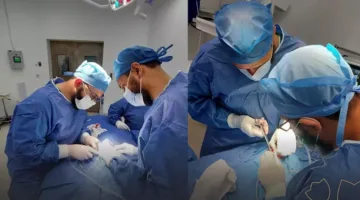 نجاح استثنائي لجراحة نادرة لطفل حديث الولادة في السويس