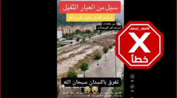 هذا الفيديو غير مرتبط بالفيضانات الأخيرة في باكستان – تحقق من الحقائق