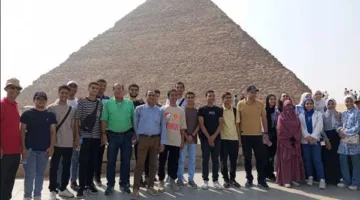وزارة السياحة والآثار تنظم جولة سياحية للطلاب المتفوقين في الثانوية العامة