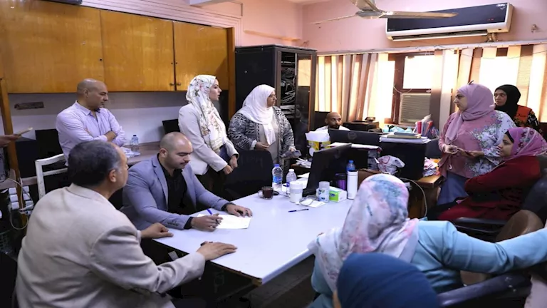 وزارة الصحة تراقب التحول الرقمي للموارد البشرية في مديرية الجيزة وزارة الصحة تراقب التحول الرقمي للموارد البشرية في مديرية الجيزة