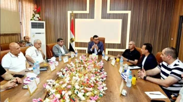وزير الإسكان يشرف على تقدم الأعمال في مختلف المجالات بمدينة برج العرب الجديدة