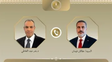 وزير الخارجية ونظيره التركي يشددان على ضرورة التصدي للأزمة الإنسانية في غزة