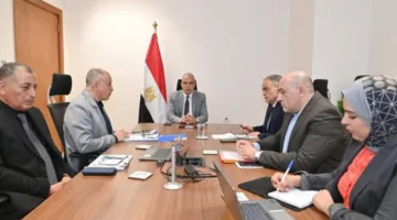 وزير الري يراقب وضع شبكة الصرف ومحطات الرفع في محافظة الدقهلية