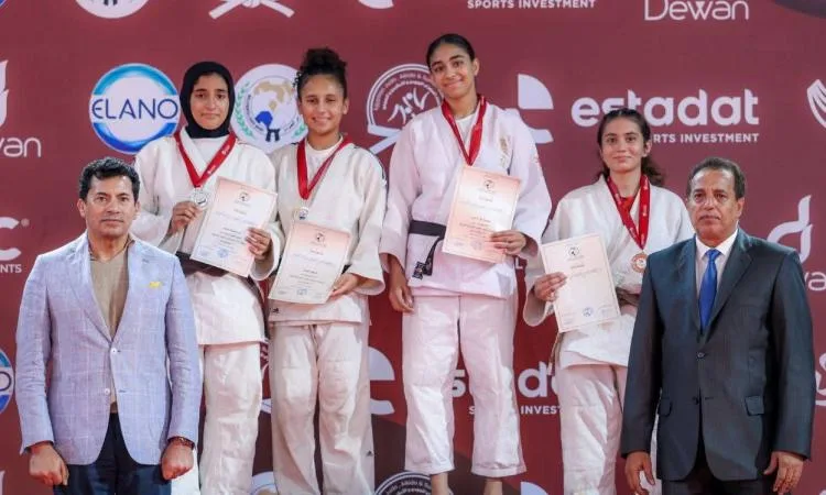 وزير الرياضة يتابع فعاليات بطولة الأندية العربية للجودو في الإسكندرية وزير الرياضة يتابع فعاليات بطولة الأندية العربية للجودو في الإسكندرية