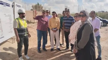 وزير الشباب يزور موقع المنتدى في أبي قير ويطلب الإسراع في إنجاز المرحلة الأولى.